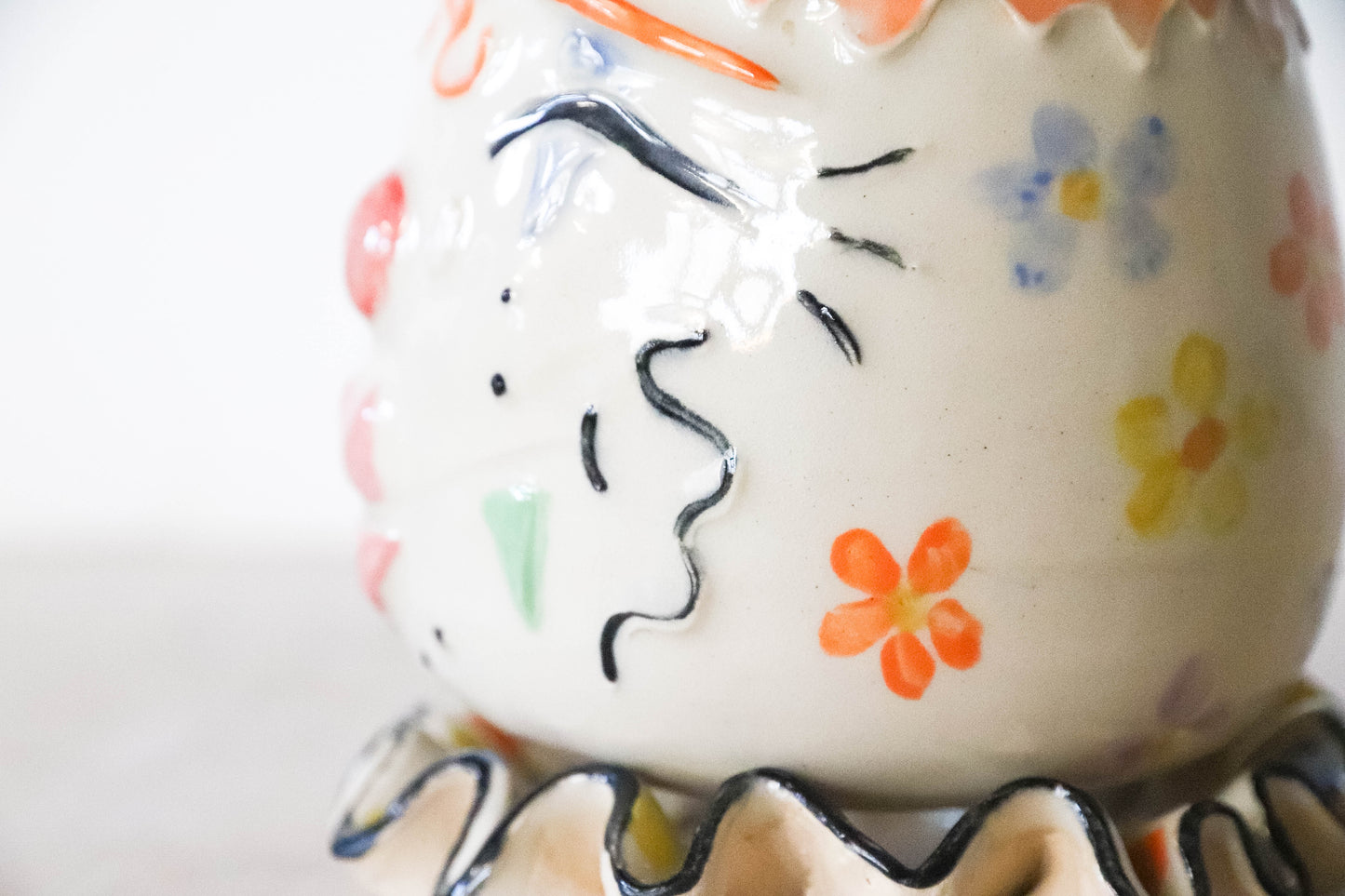 Clown Stoneware Mug