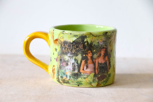 Green  Practical Magic Mug Large