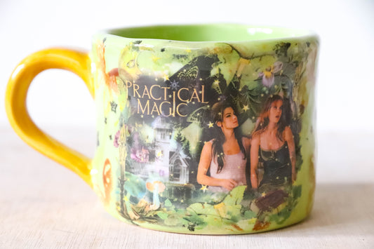 Green  Practical Magic Mug Large