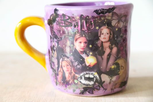 Purple Buffy Small Mug