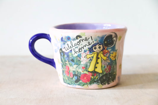 Coraline Spiderweb Mug