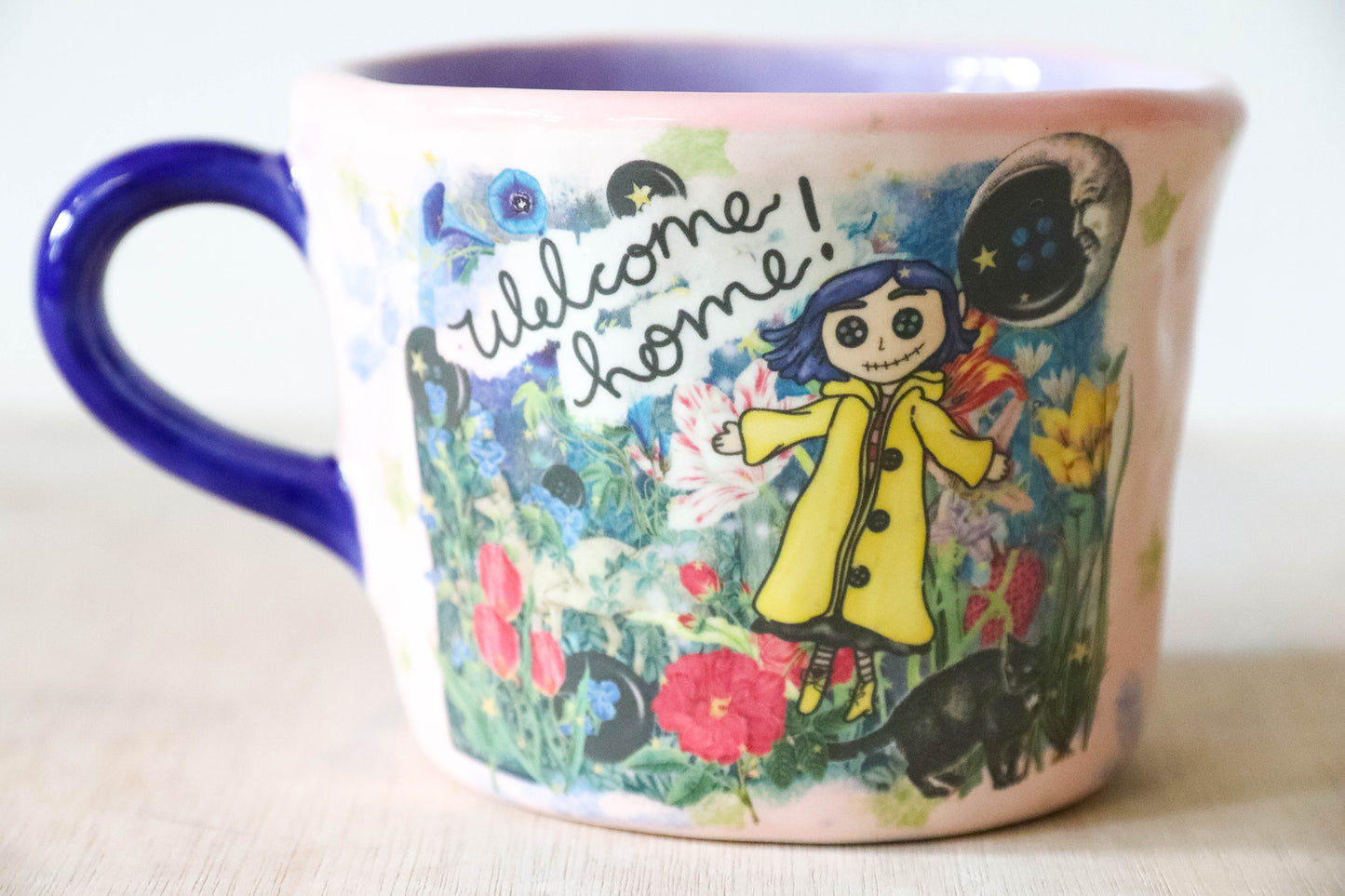 Coraline Spiderweb Mug