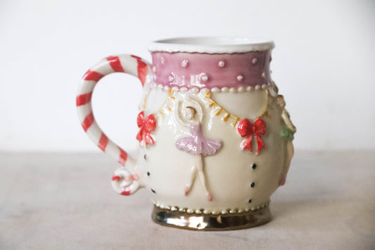 Carnival Ballerina Stoneware Mug
