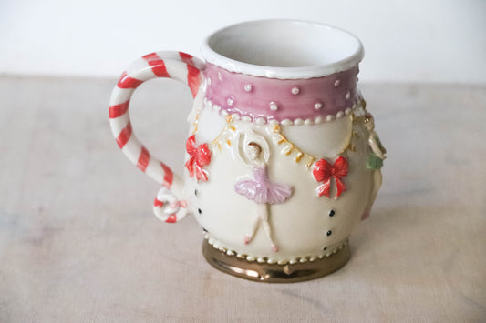 Carnival Ballerina Stoneware Mug