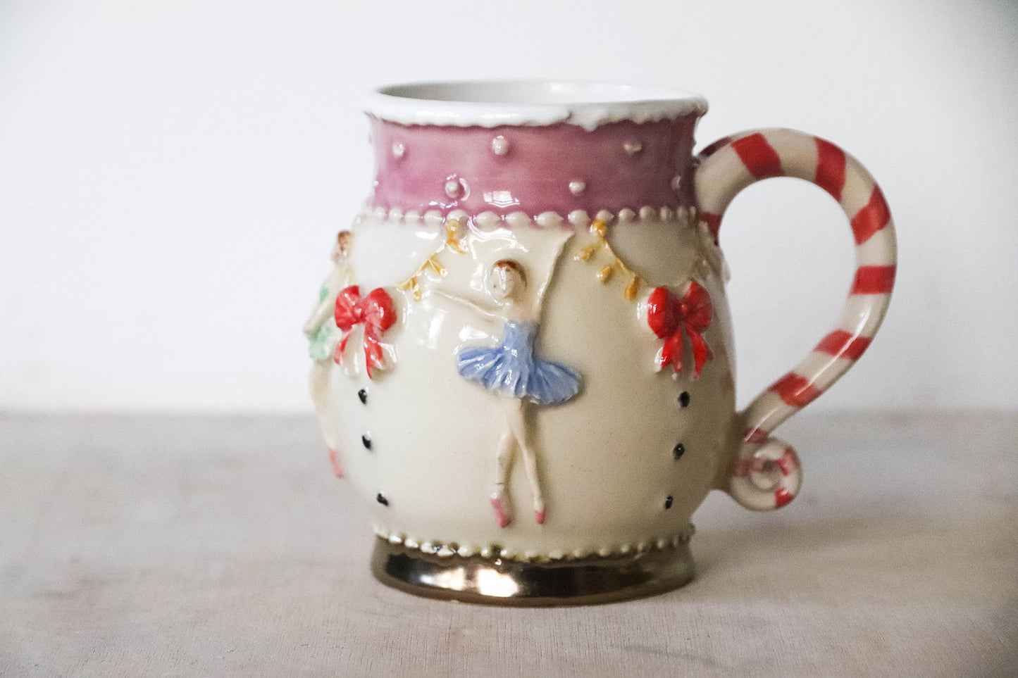 Carnival Ballerina Stoneware Mug