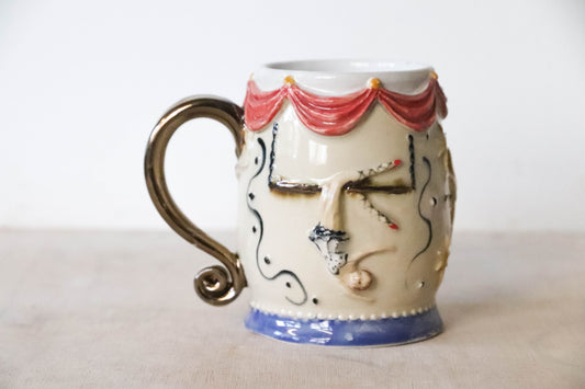 Acrobats Stoneware Mug