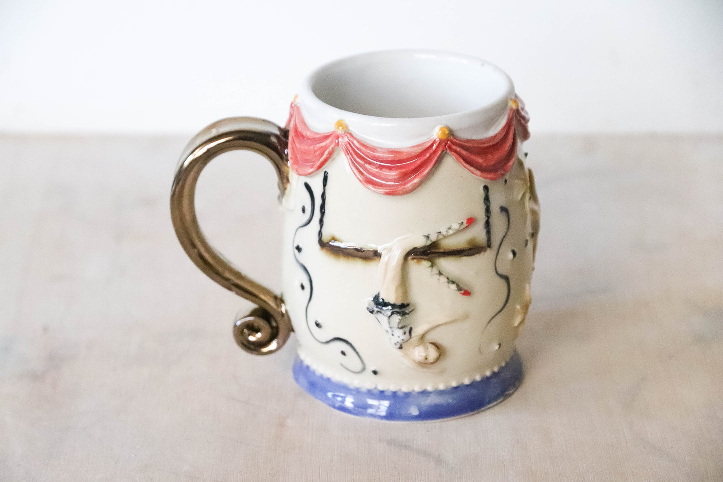 Acrobats Stoneware Mug