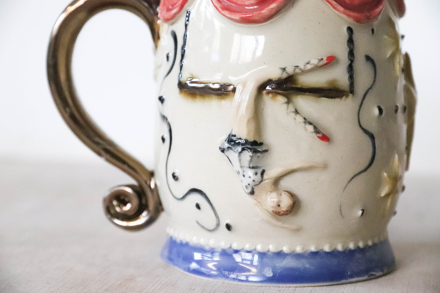 Acrobats Stoneware Mug