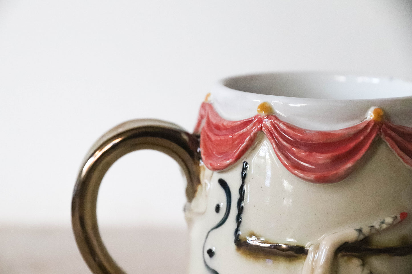 Acrobats Stoneware Mug
