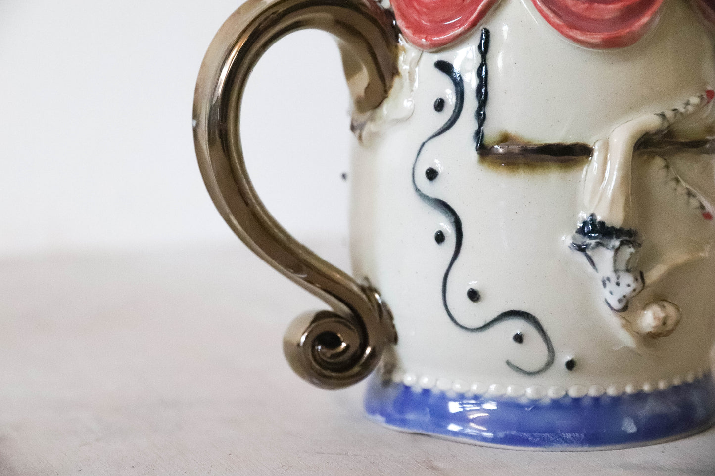 Acrobats Stoneware Mug