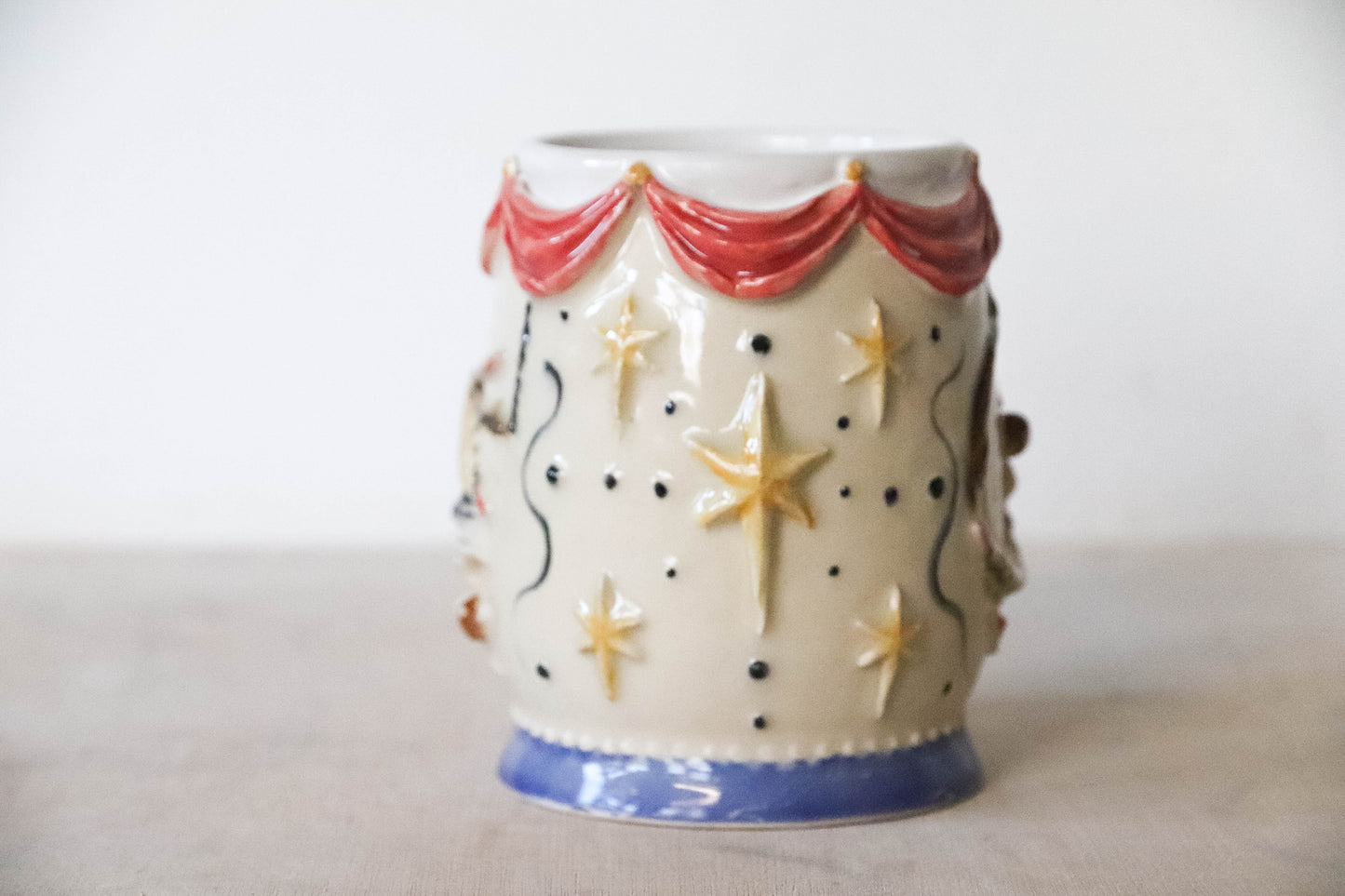 Acrobats Stoneware Mug