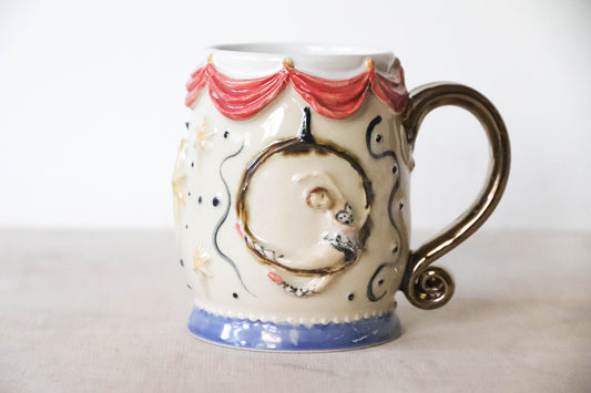 Acrobats Stoneware Mug