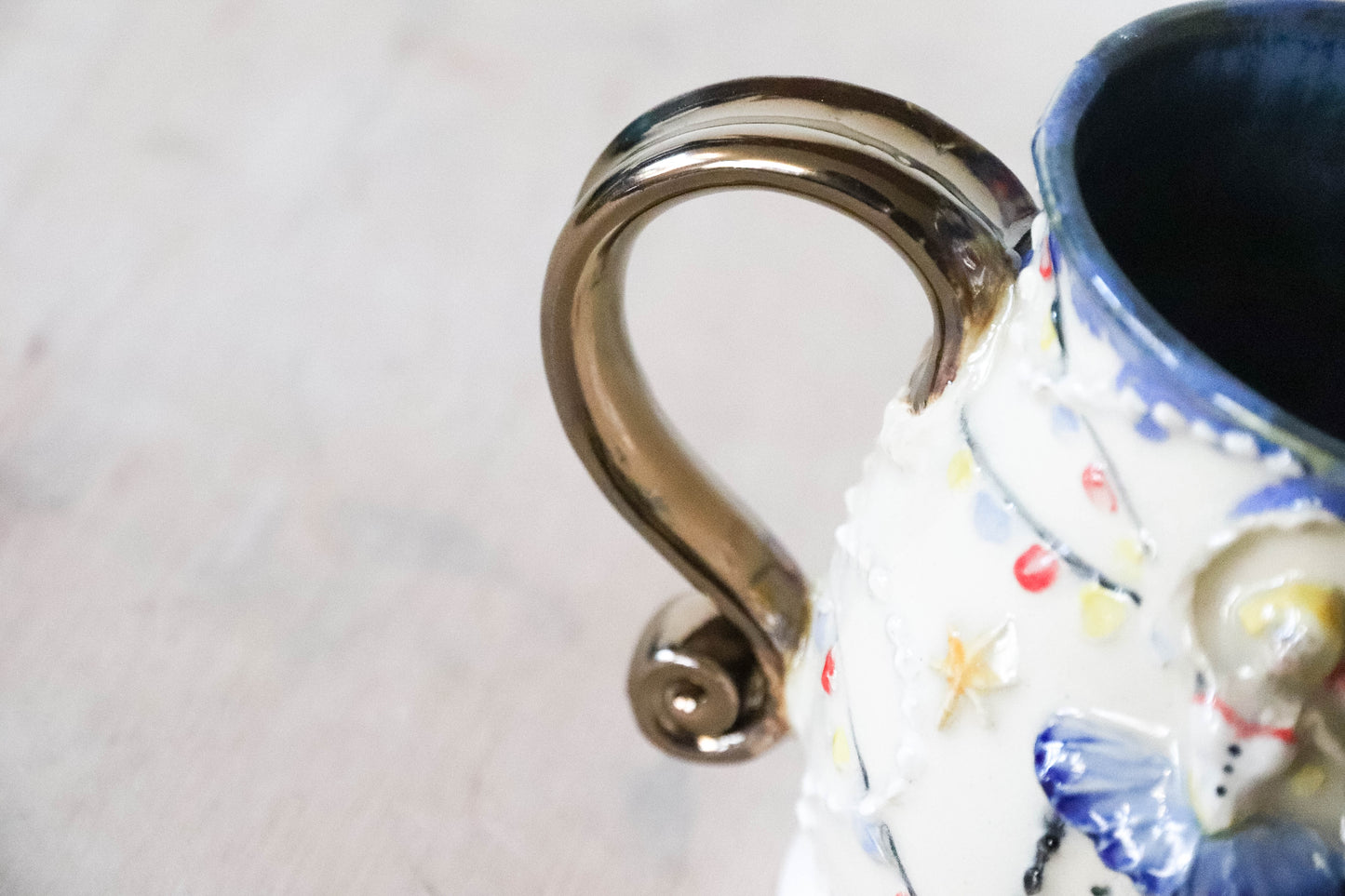 Girl in a Music Box Stoneware Mug