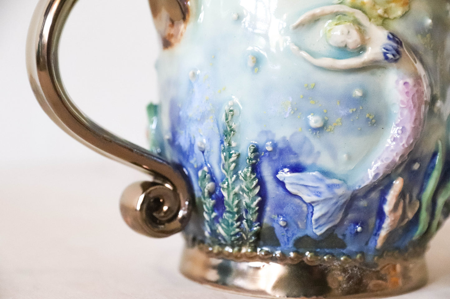 Mermaid Tank Stoneware Mug