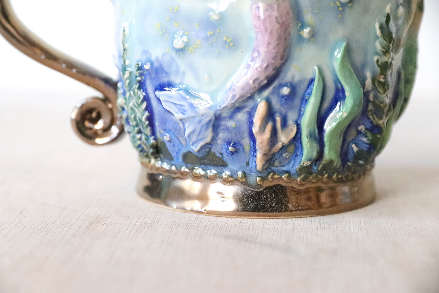 Mermaid Tank Stoneware Mug