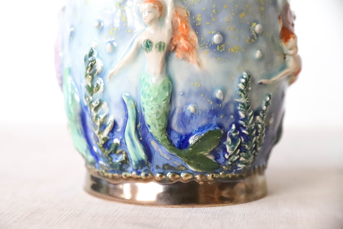 Mermaid Tank Stoneware Mug