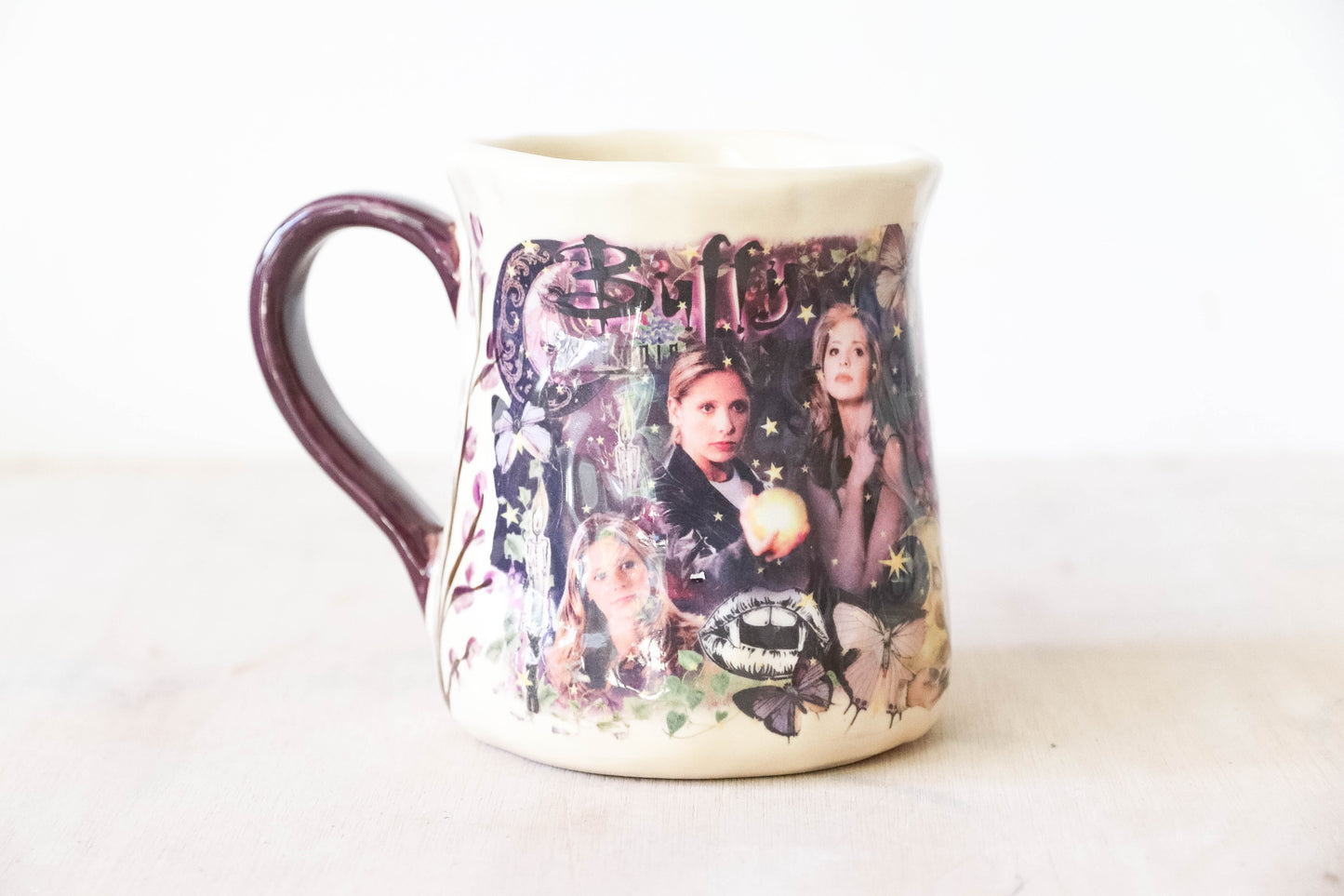 Cream Buffy Tulip Mug