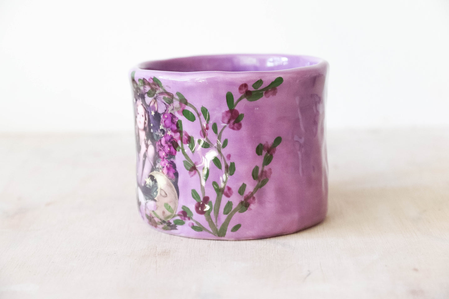 Buffy Purple Gold Mug Large