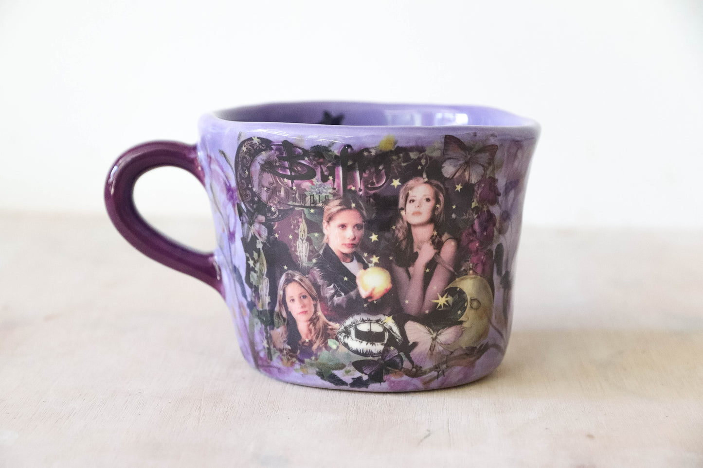 Purple Autumn Buffy Mug