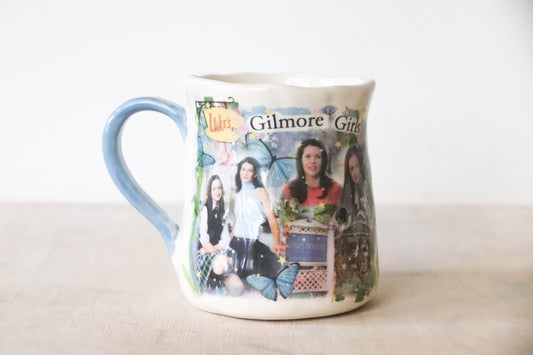 Blue Gilmore Girls Tulip Mug