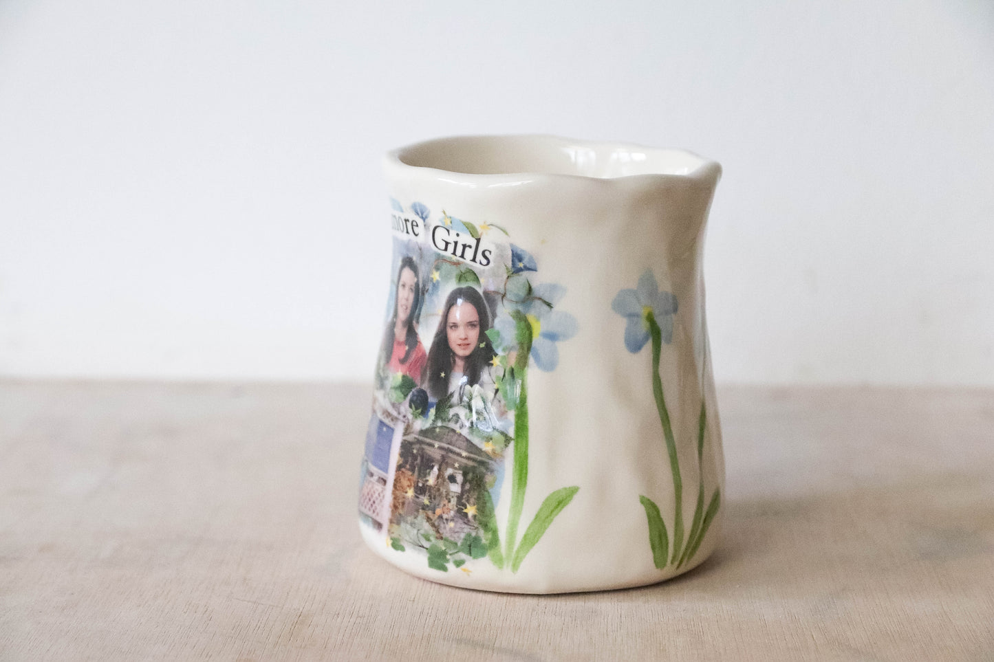 Blue Gilmore Girls Tulip Mug