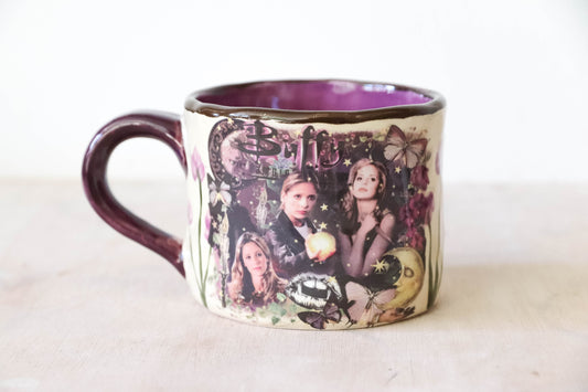 Cream Buffy Mug Large