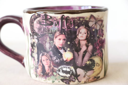 Cream Buffy Mug Large