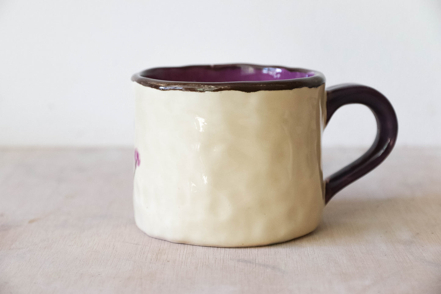Cream Buffy Mug Large