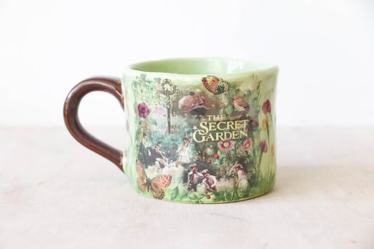 Green Secret Garden Mug Large