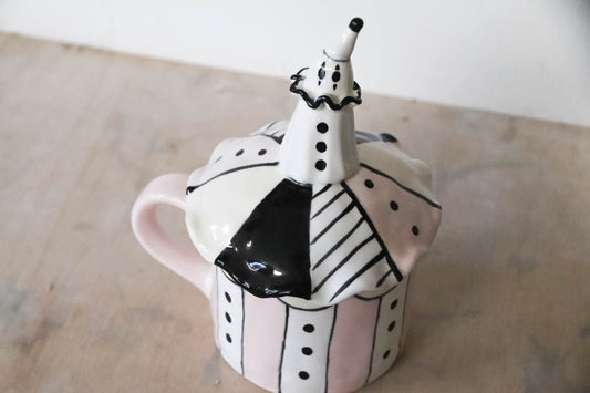 Pierrot Ghost Lidded Mug