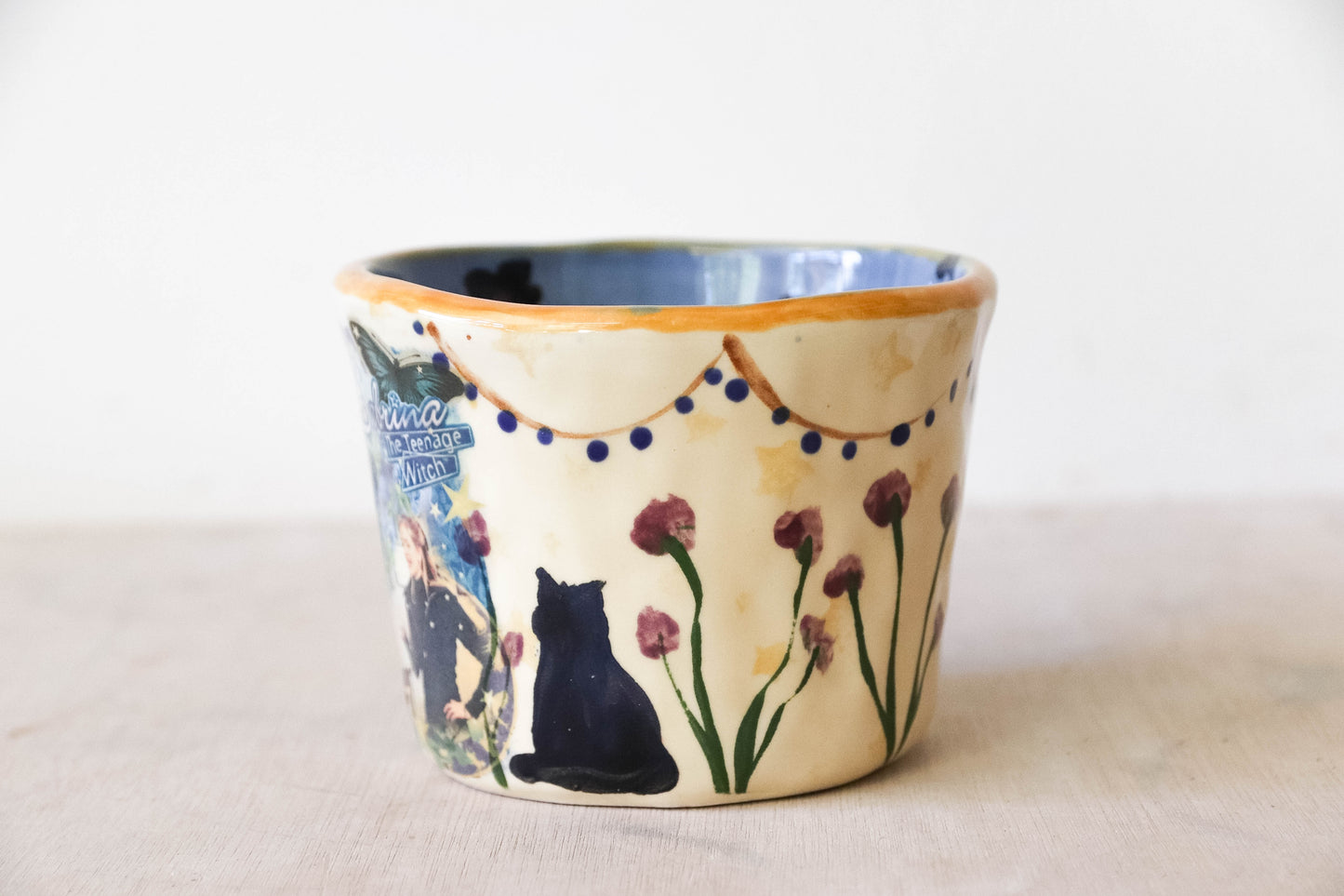 Peekaboo Cat Whimsy Sabrina Mug