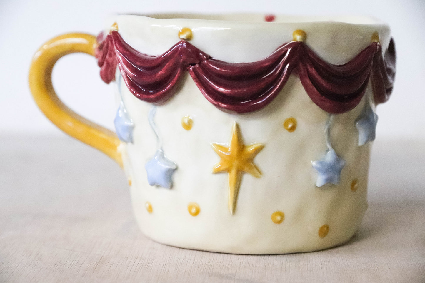 Starry Night Curtains Mug