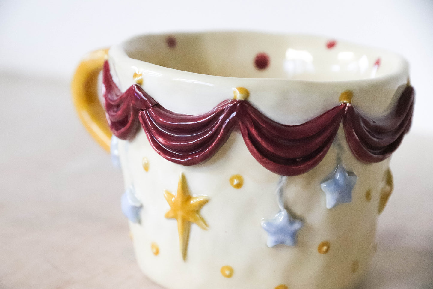 Starry Night Curtains Mug