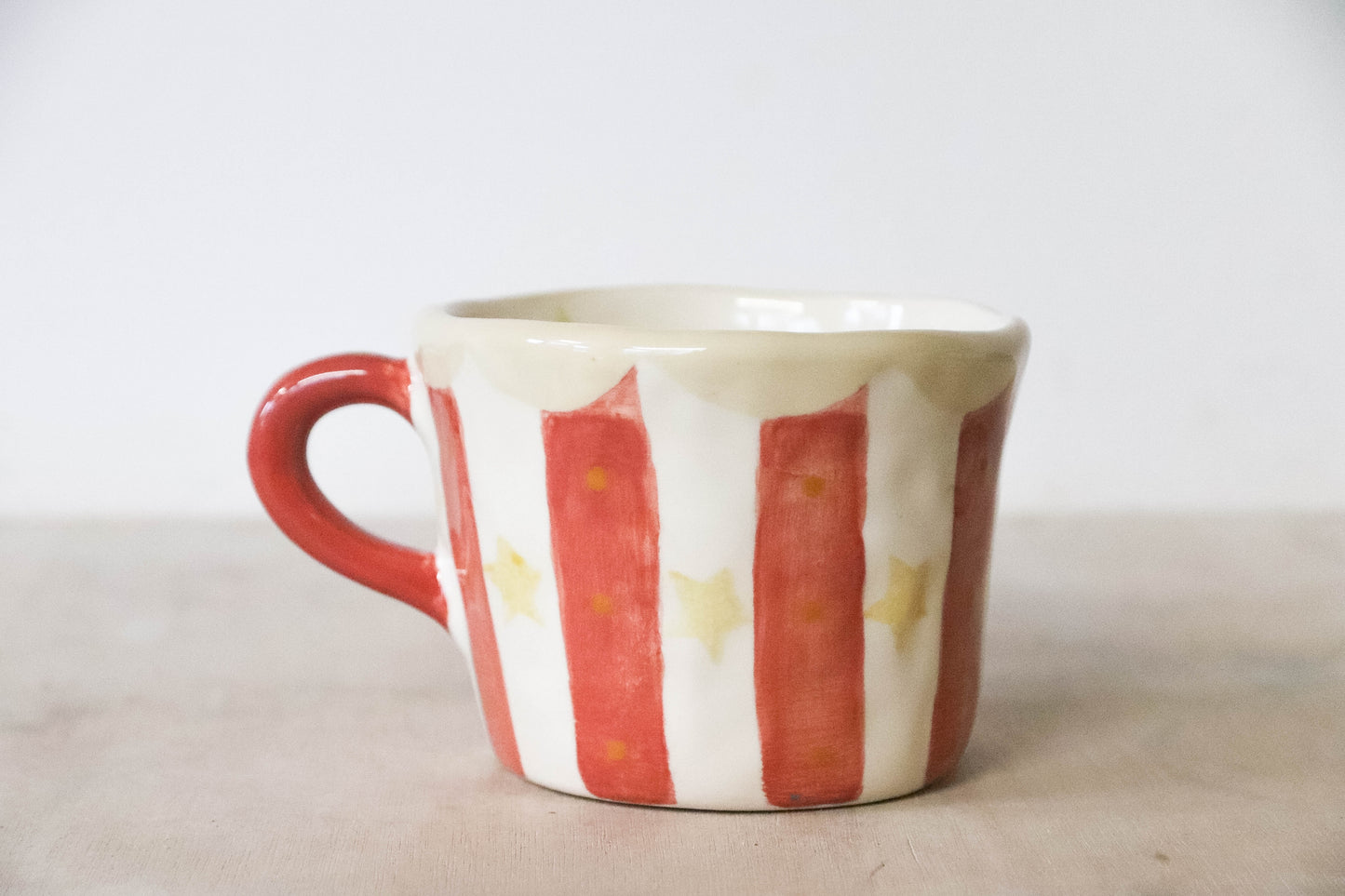 Peekaboo Clown Ghost Mug