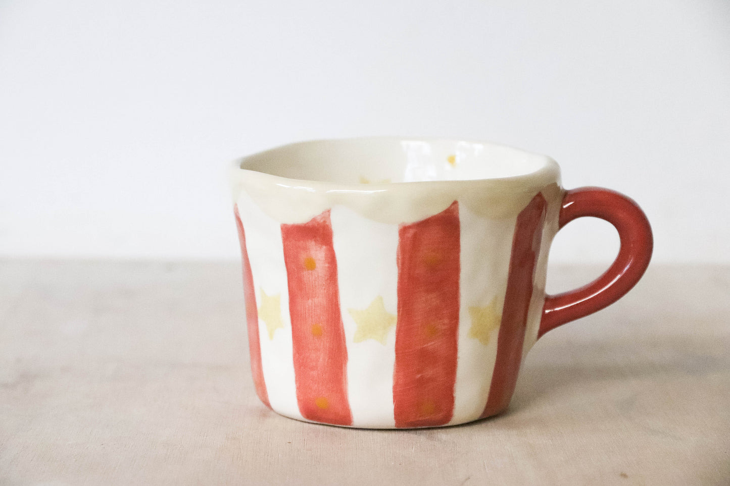 Peekaboo Clown Ghost Mug