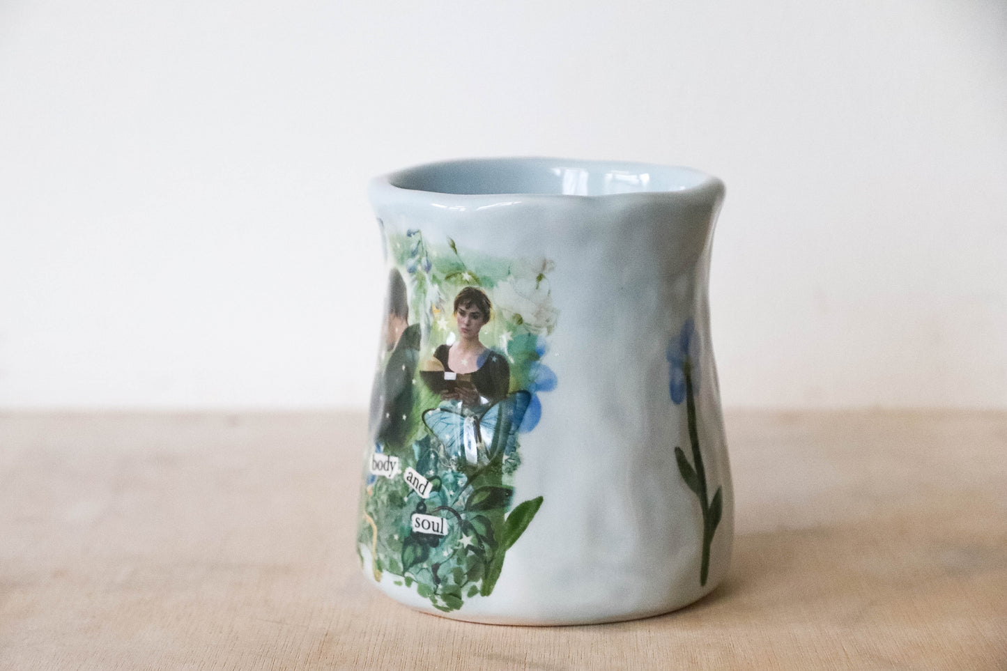 Bewitched Floral Tulip Mug