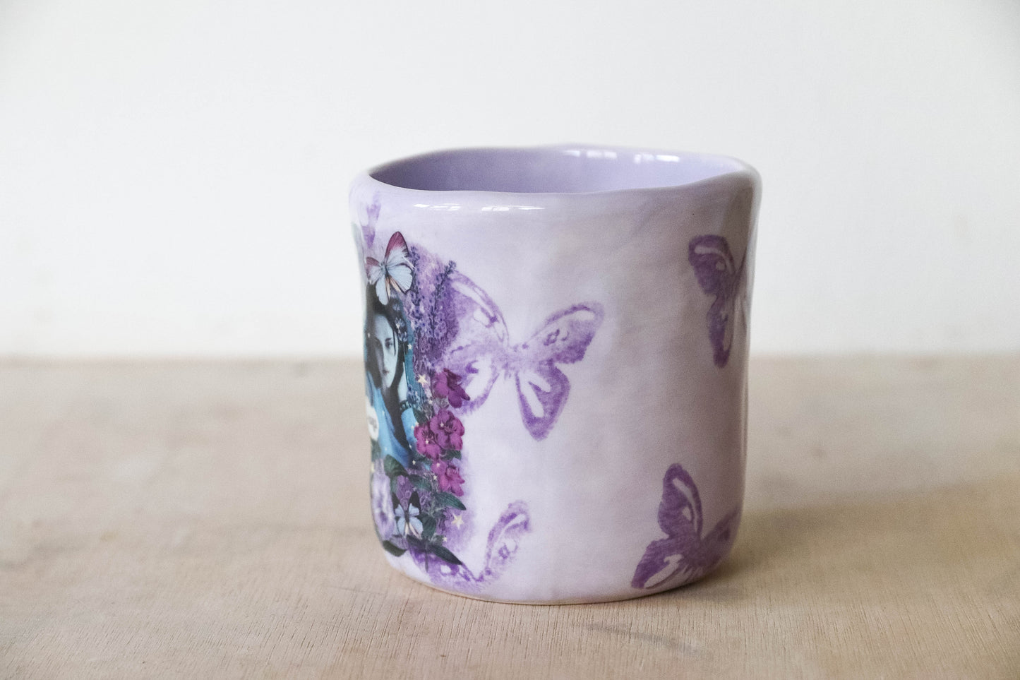 Purple Bella Small Mug