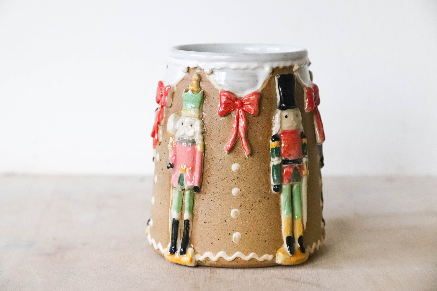 Nutcracker Stoneware Mug - Seconds
