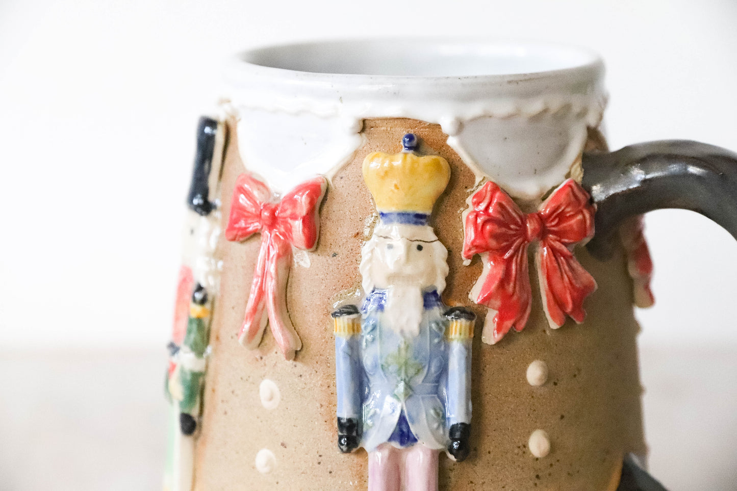 Nutcracker Stoneware Mug - Seconds