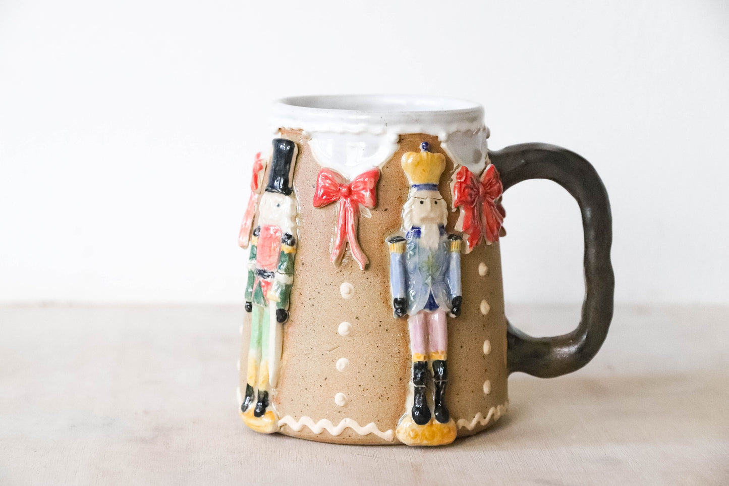 Nutcracker Stoneware Mug - Seconds