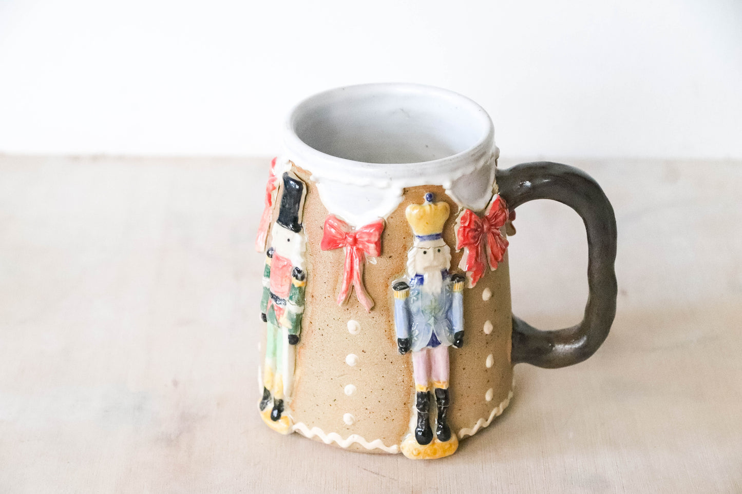 Nutcracker Stoneware Mug - Seconds