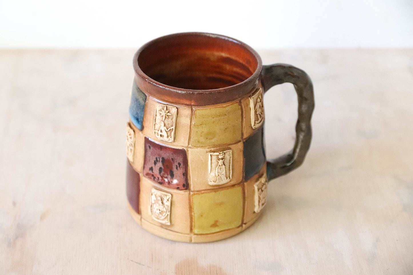 Tarot Patchwork Stoneware Mug