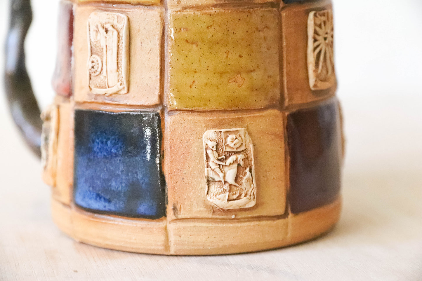 Tarot Patchwork Stoneware Mug