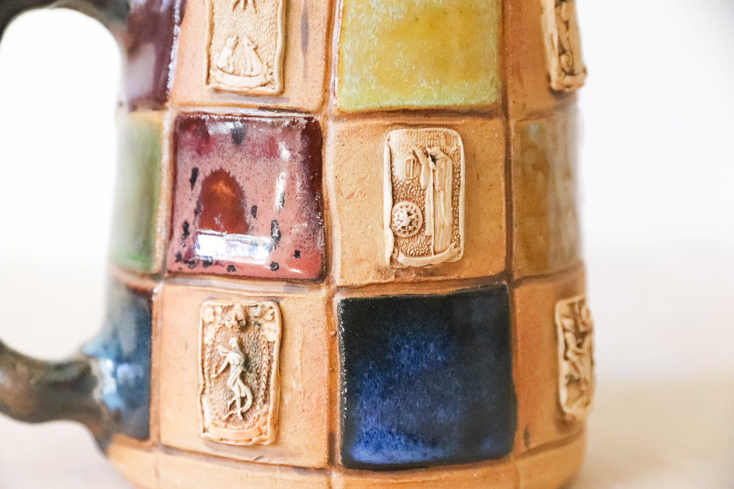 Tarot Patchwork Stoneware Mug