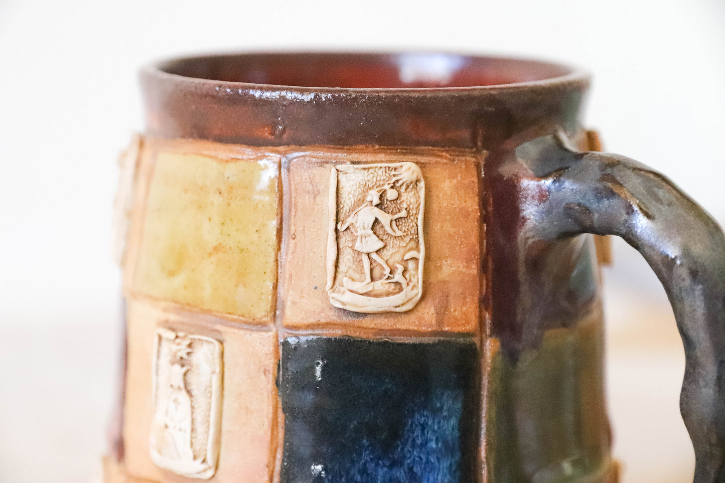 Tarot Patchwork Stoneware Mug