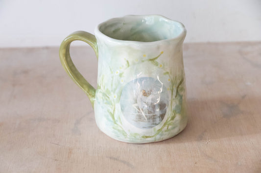 Pale Blue Fairy Tulip Mug