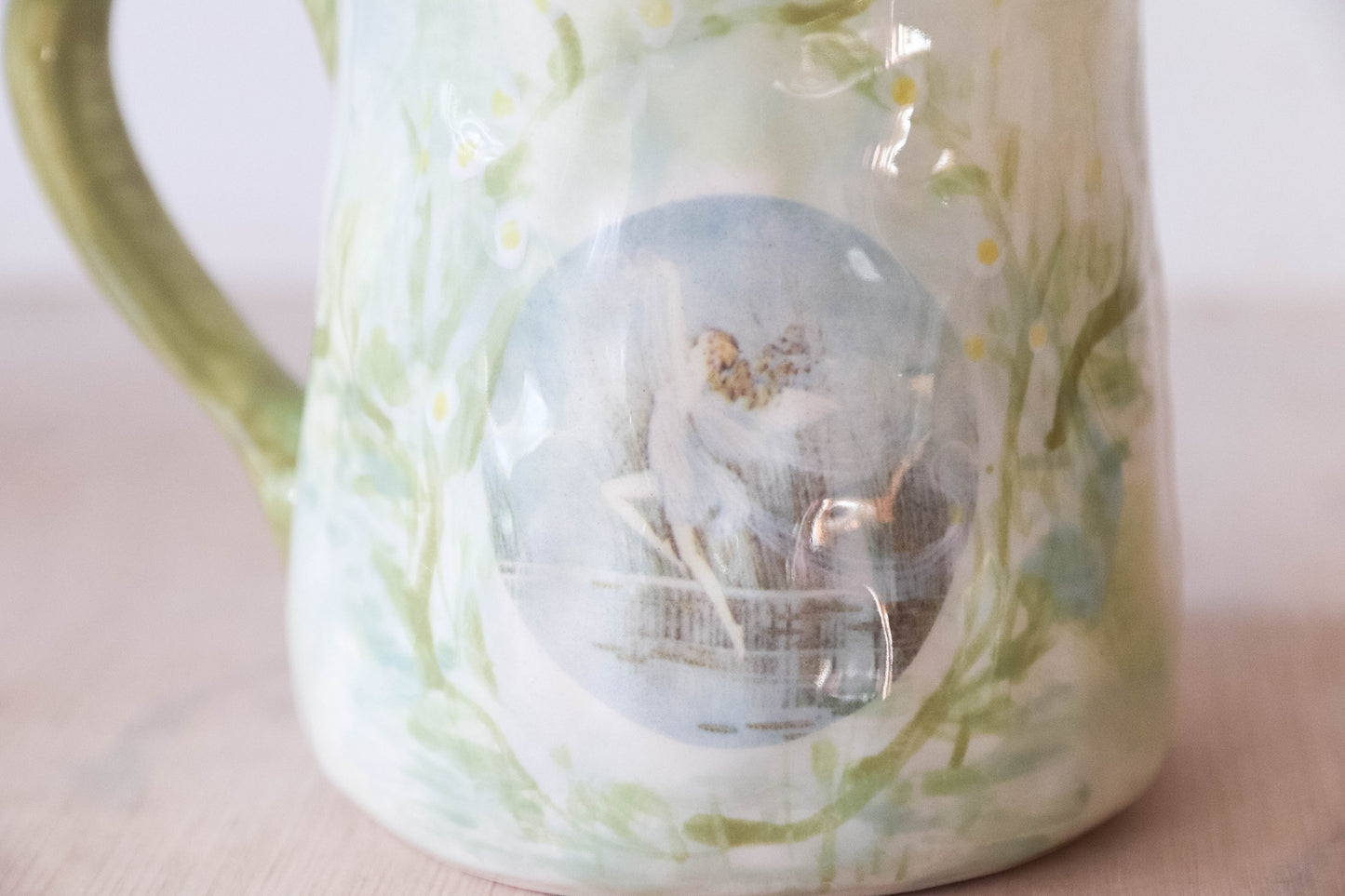 Pale Blue Fairy Tulip Mug