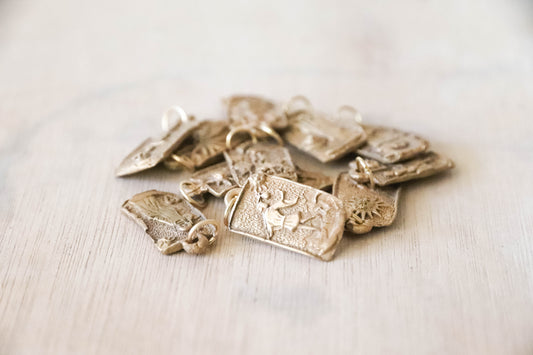 Bronze Tarot Pendants