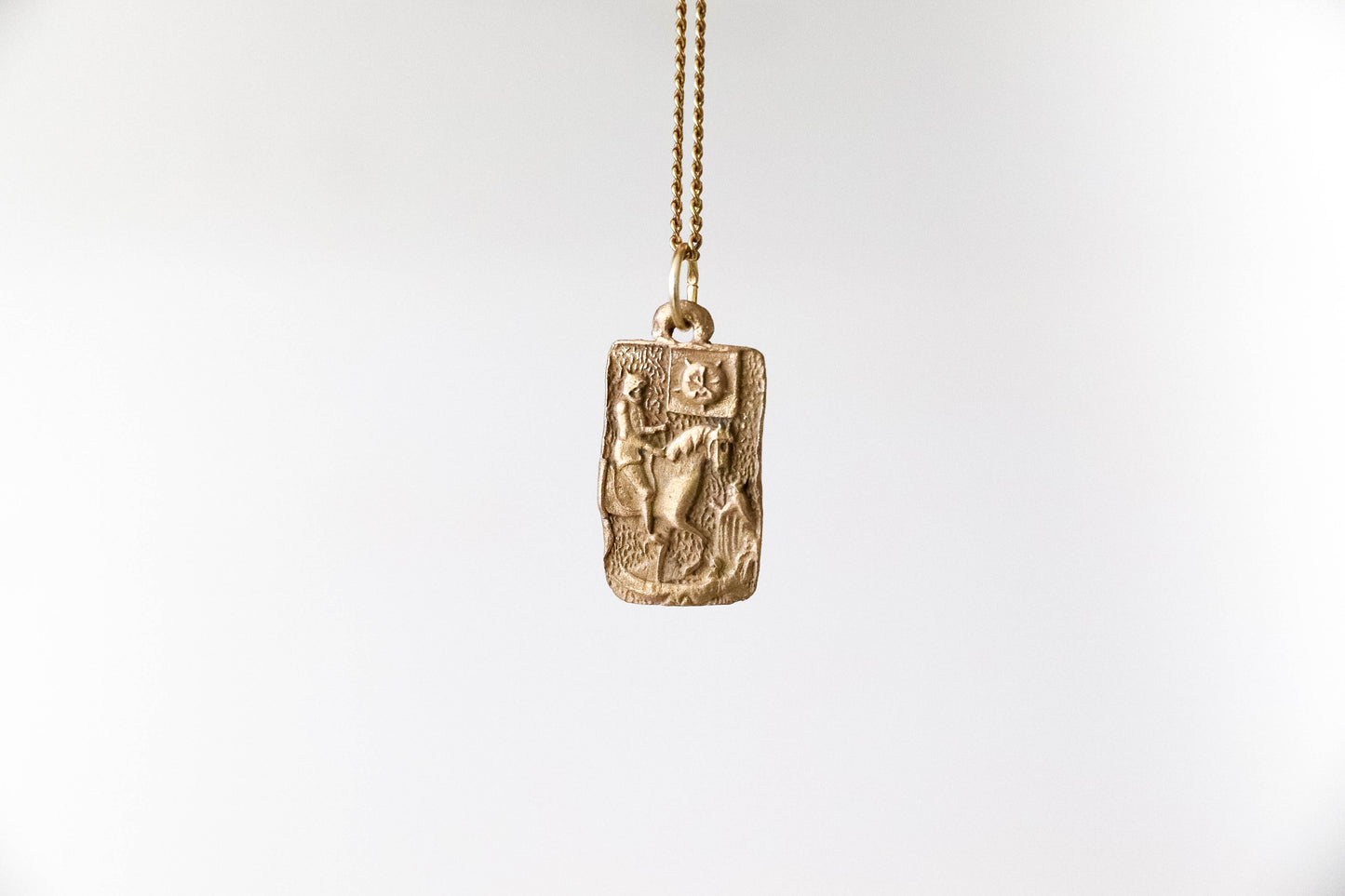 Bronze Tarot Pendants