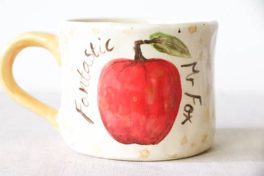 Mr Fox Red Apple Mug Large